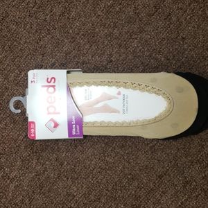 PEDS Ultra Low Liner Socks Size 5-10